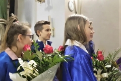 Życzenia dla księży prałatów Józefa Leśniaka i Edwarda Nylca_Moment(15)