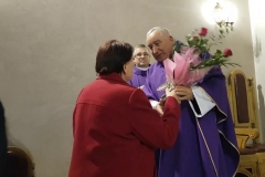 Życzenia dla księży prałatów Józefa Leśniaka i Edwarda Nylca_Moment(3)