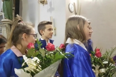 Życzenia dla księży prałatów Józefa Leśniaka i Edwarda Nylca_Moment(4)