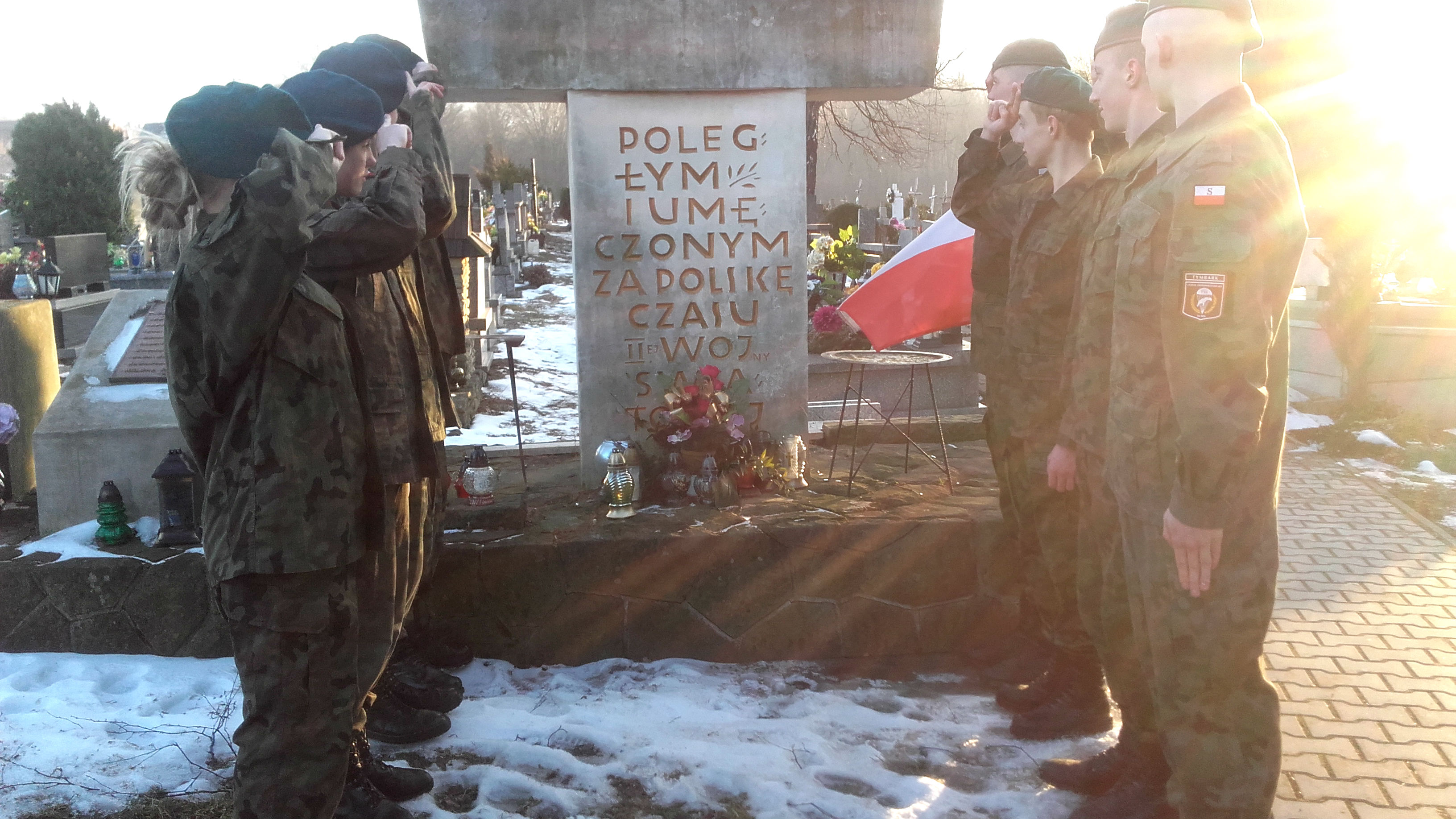 Tymbarscy Strzelcy pamiętają o żołnierzach Armii Krajowej