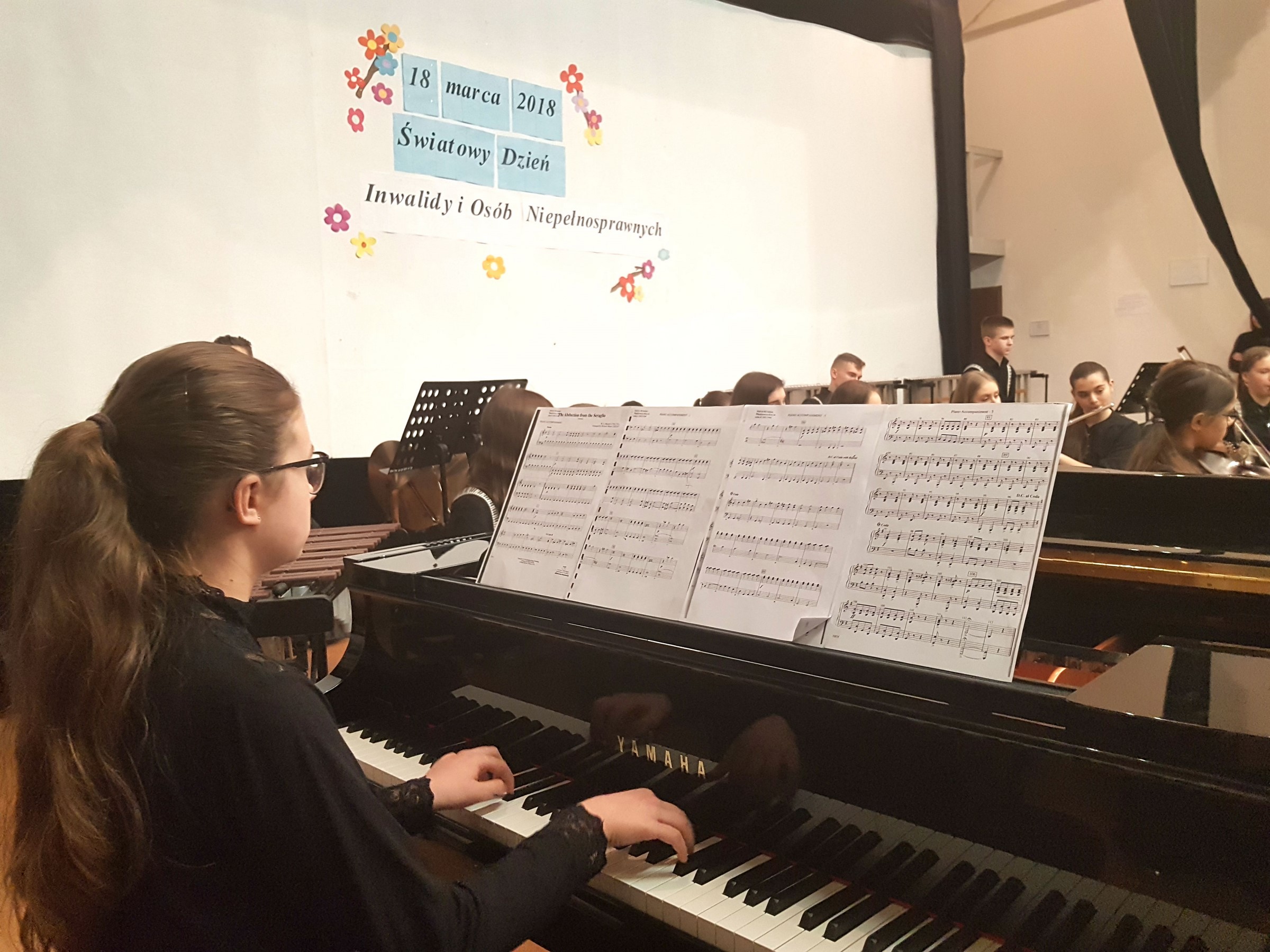 Sobotni koncert w Szkole Muzycznej w Tymbarku