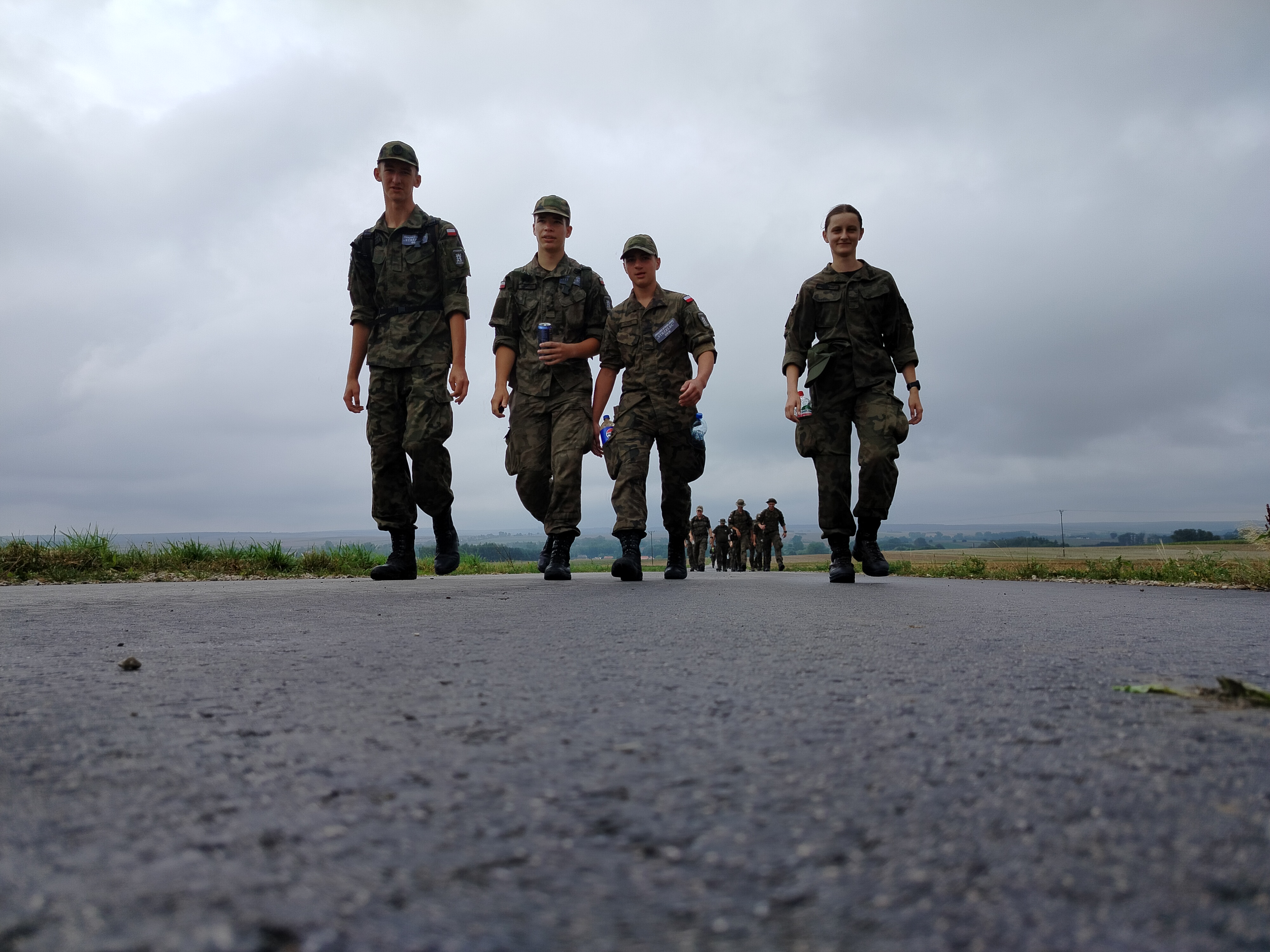 Migawki z zakończonego Marszu Szlakiem I Kompanii Kadrowej, w którym brali udział tymbarscy Strzelcy