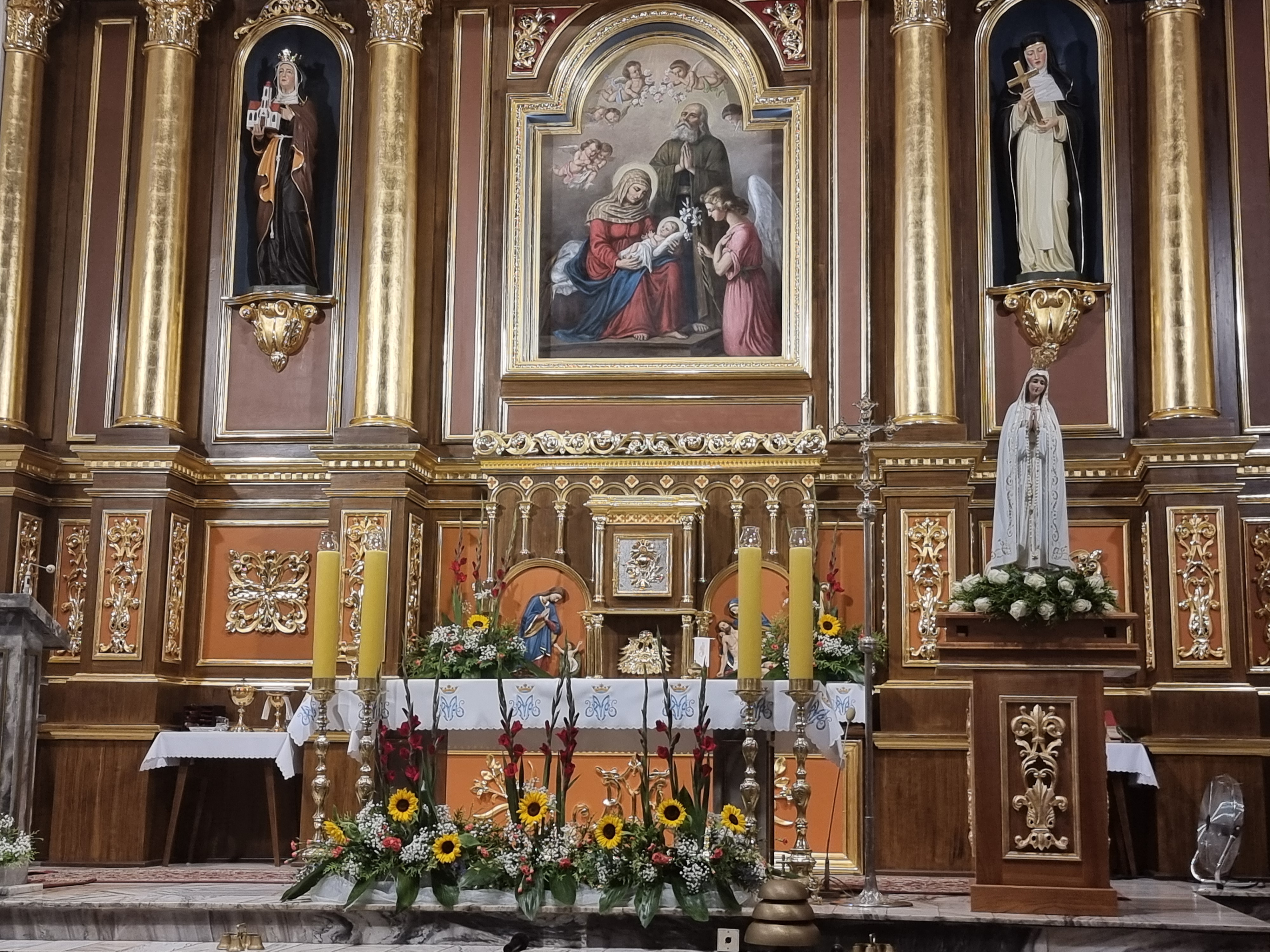 Nabożeństwo Fatimskie w Parafii Tymbark