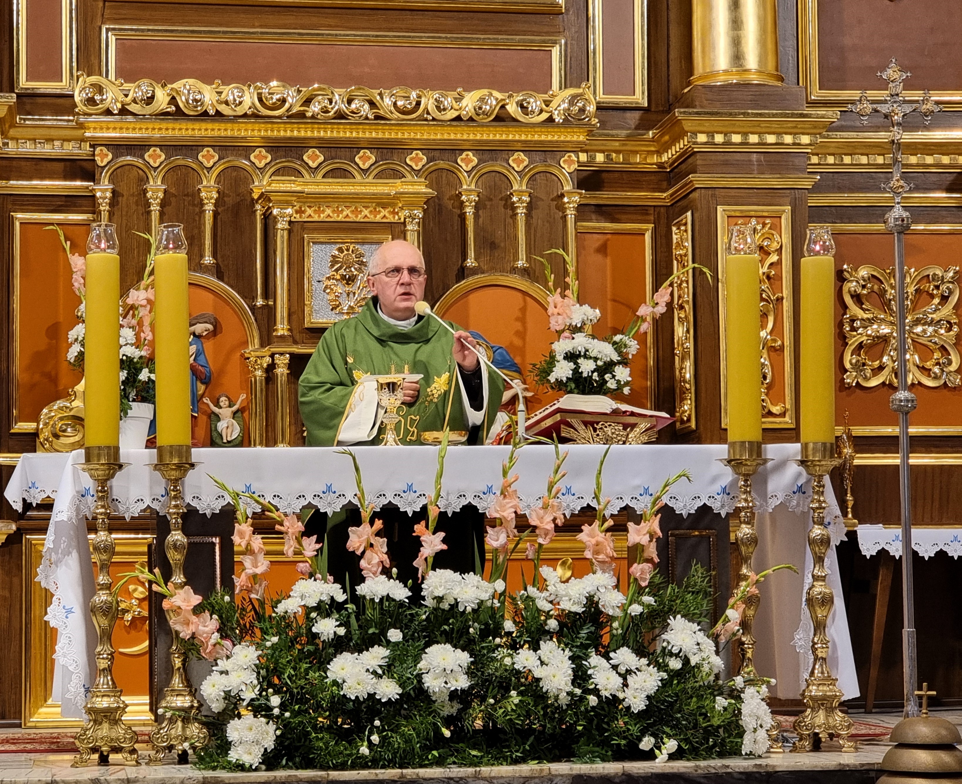 Parafia Tymbark objęła modlitwą swojego kapłana