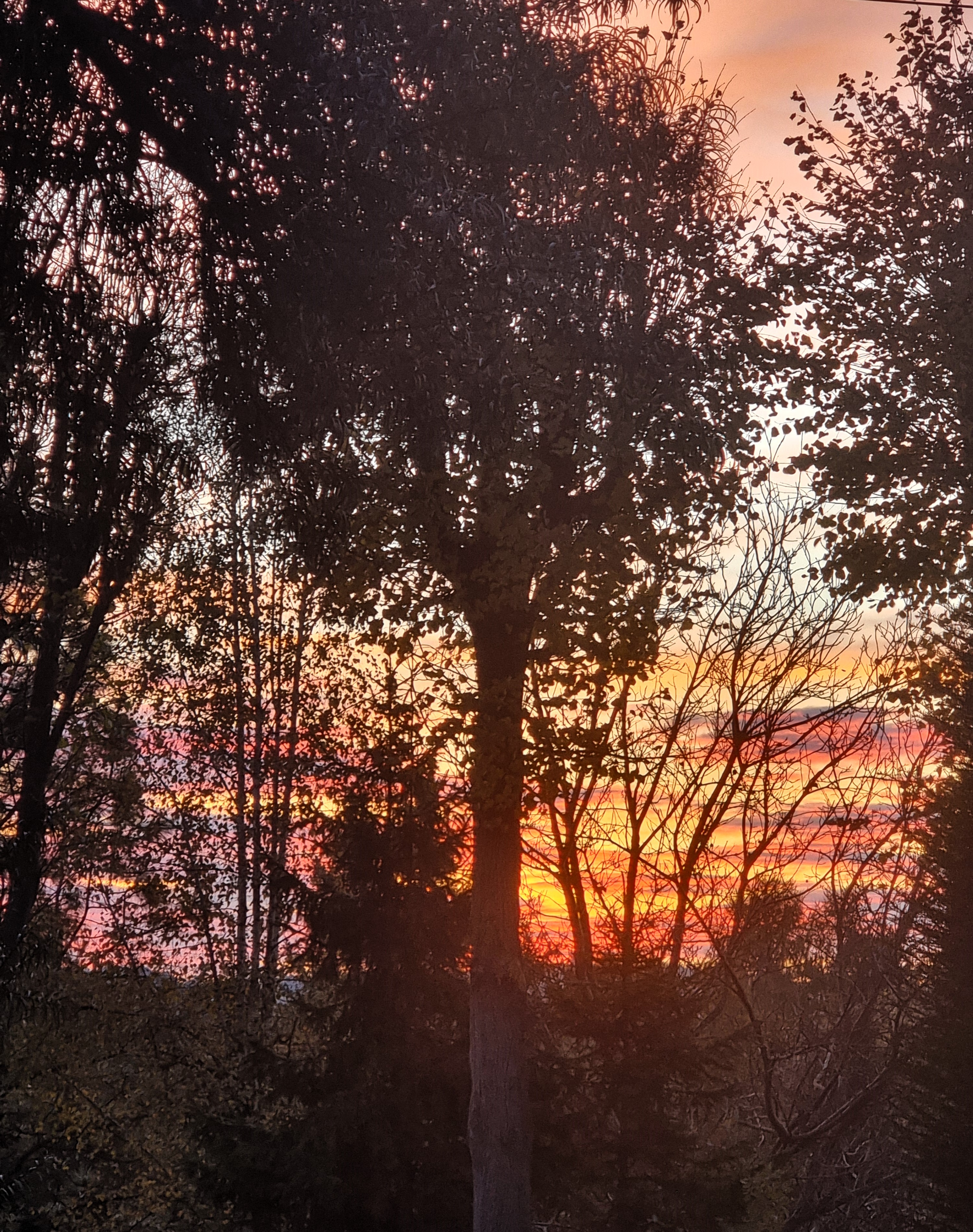 Czwartkowy wschód i zachód słońca