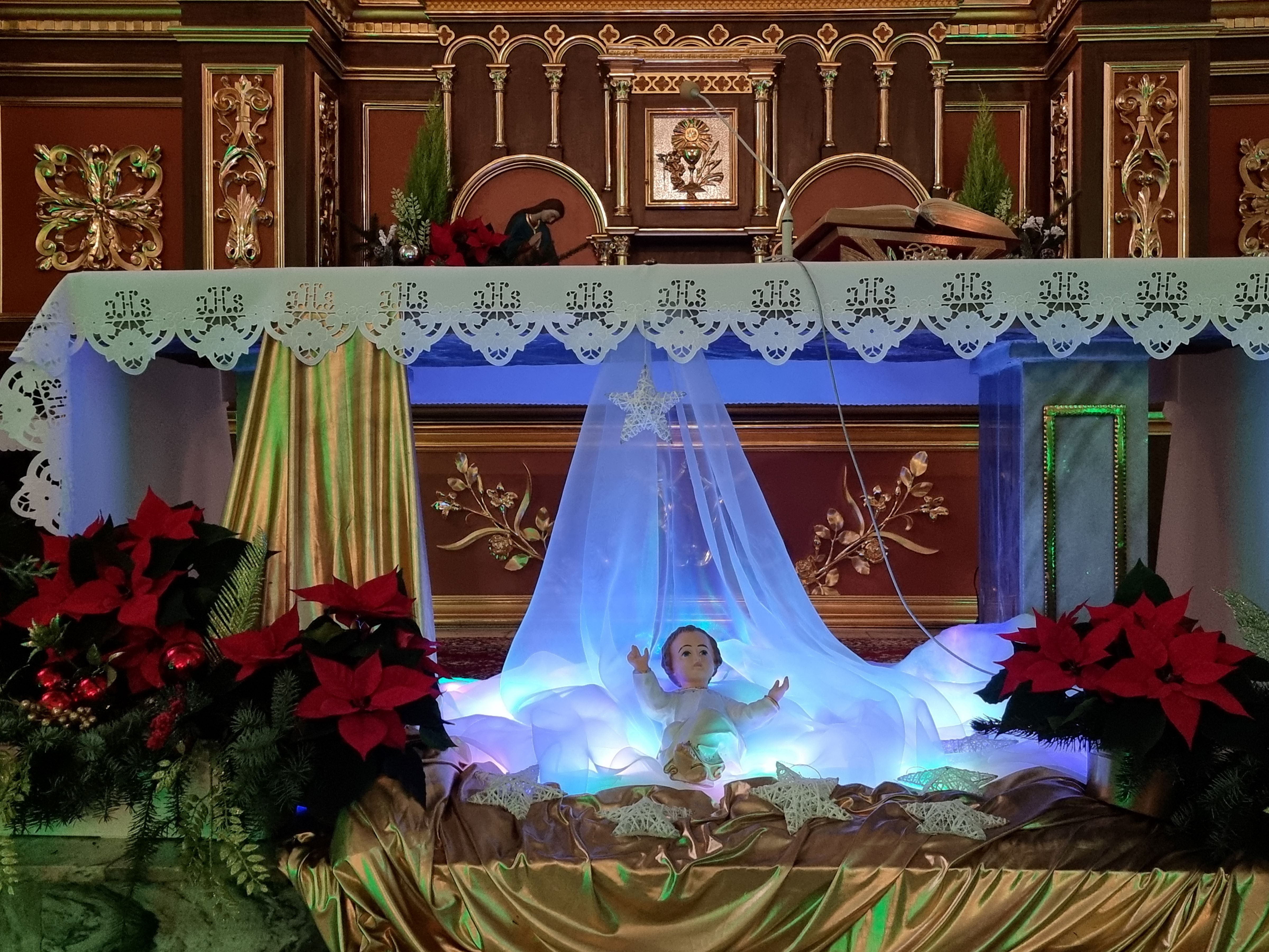 Żłóbek w tymbarskiej świątyni