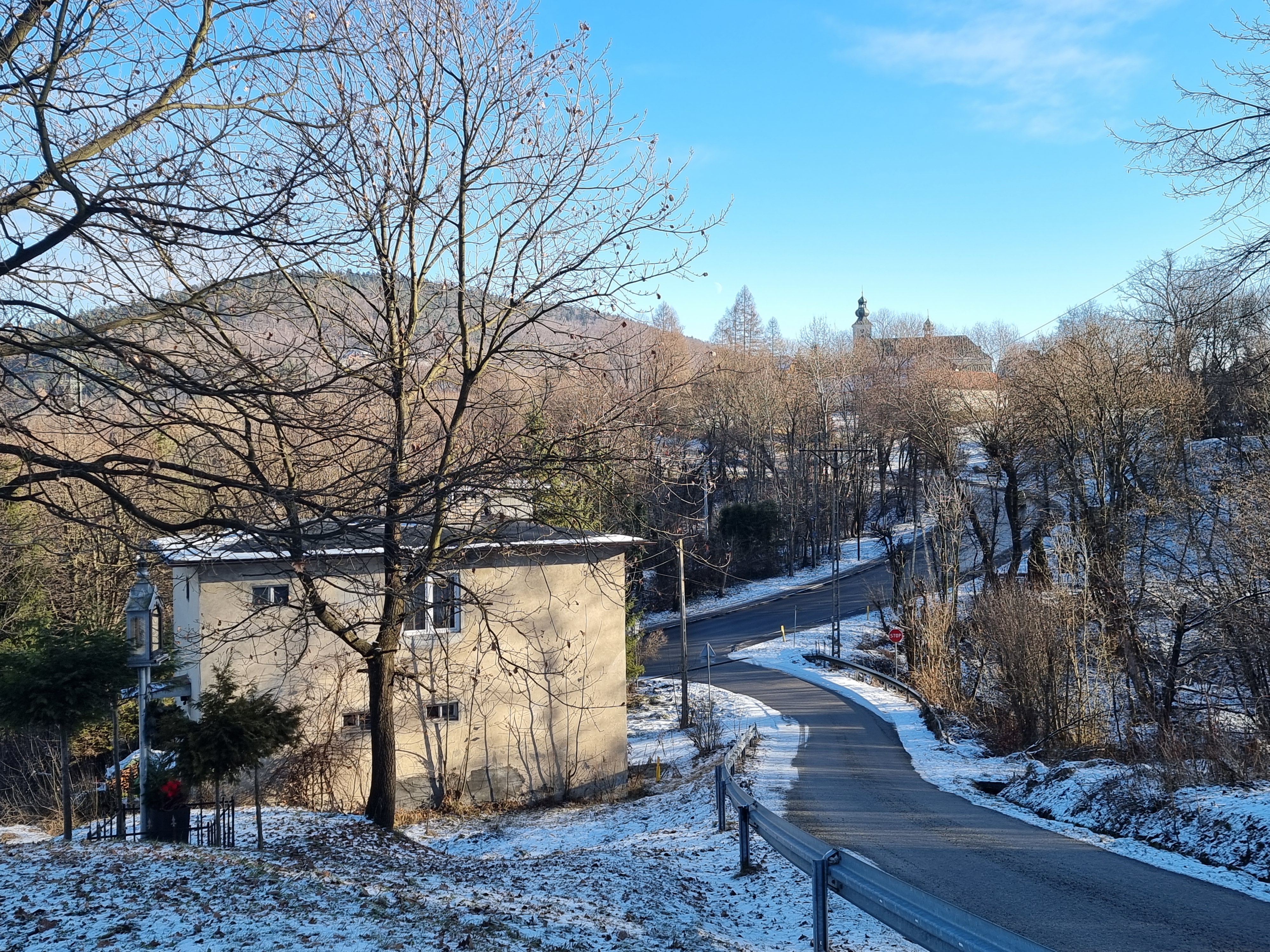 Tymbark, sobotnio-zimowe fotki