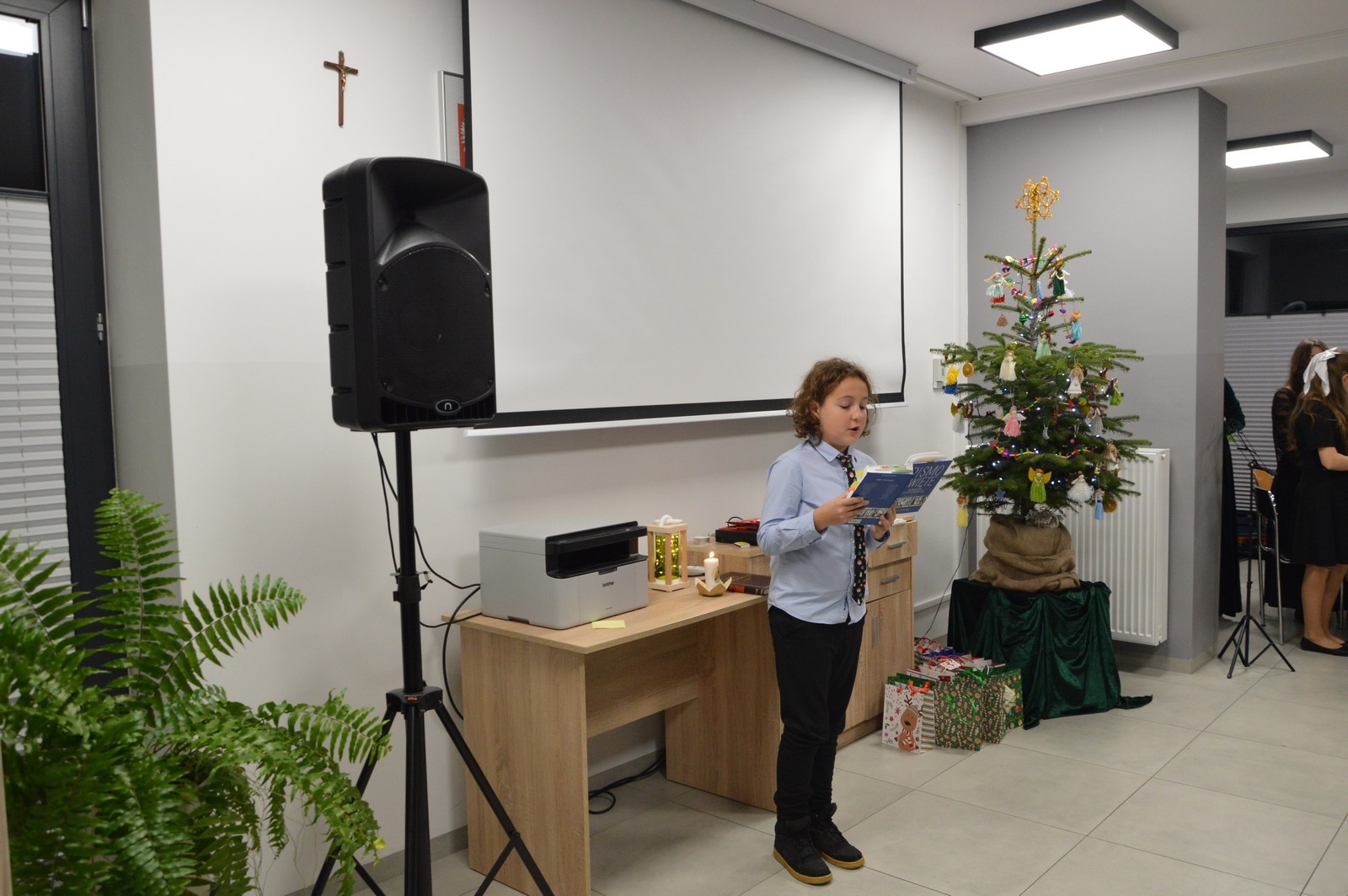 Gmina Tymbark – Wigilia świetlicowa w Zamieściu