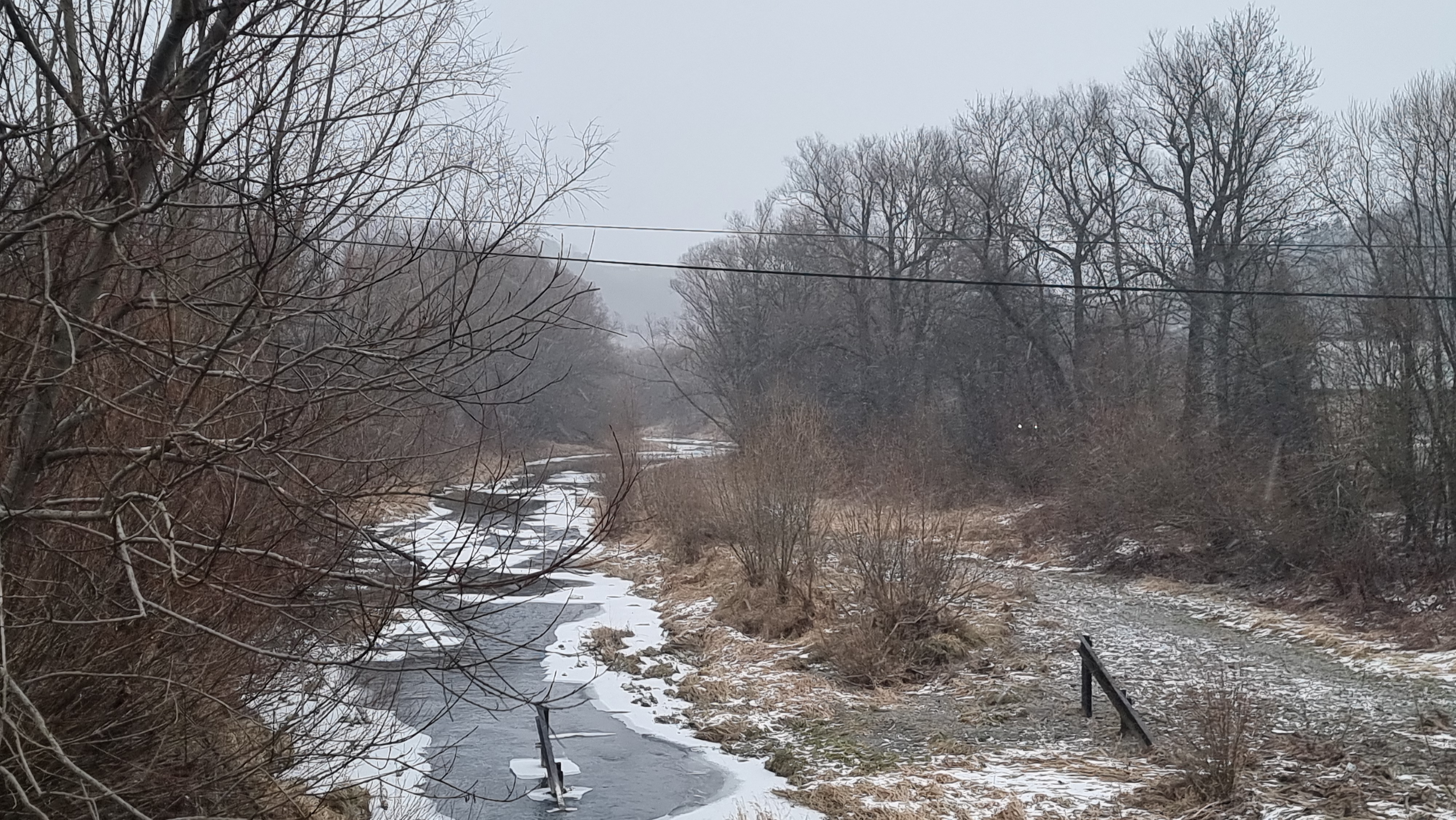 Piekiełko, 02.01.2026, rzeka Łososina
