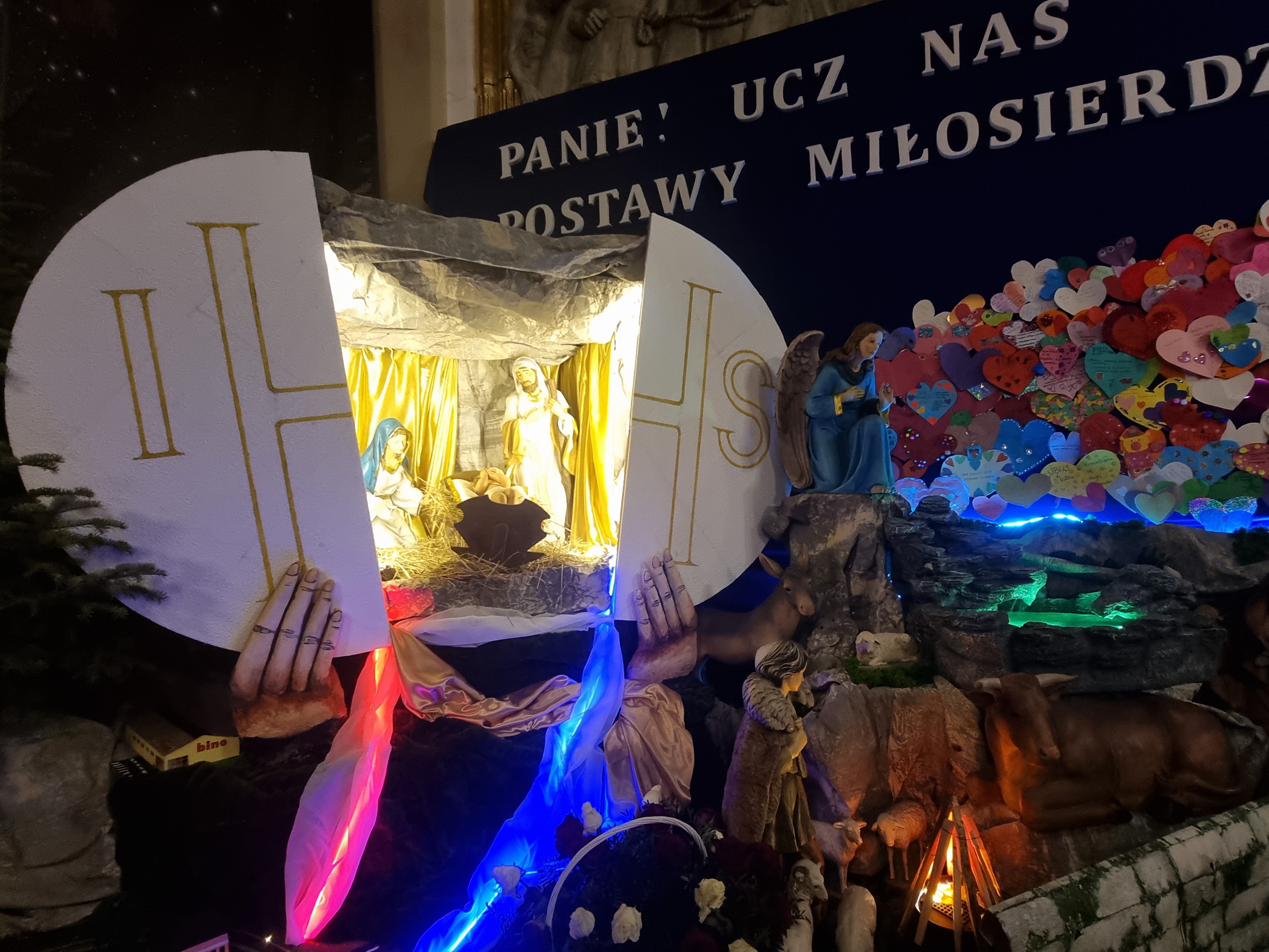 Szopka w limanowskiej bazylice