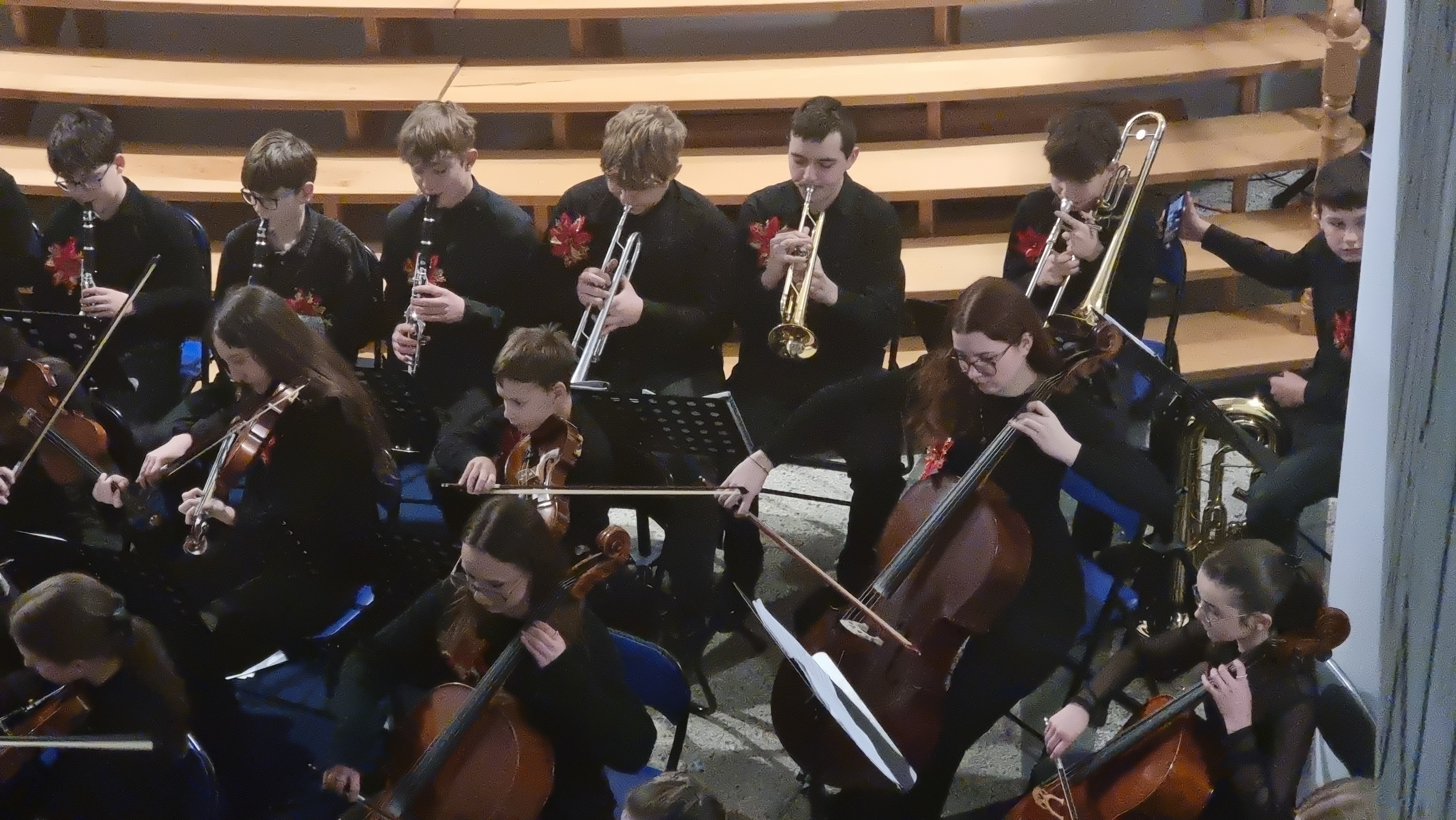 Społeczna Publiczna Szkoła Muzyczna w Tymbarku – Koncert Noworoczny 2026 – występ Orkiestry Szkolnej