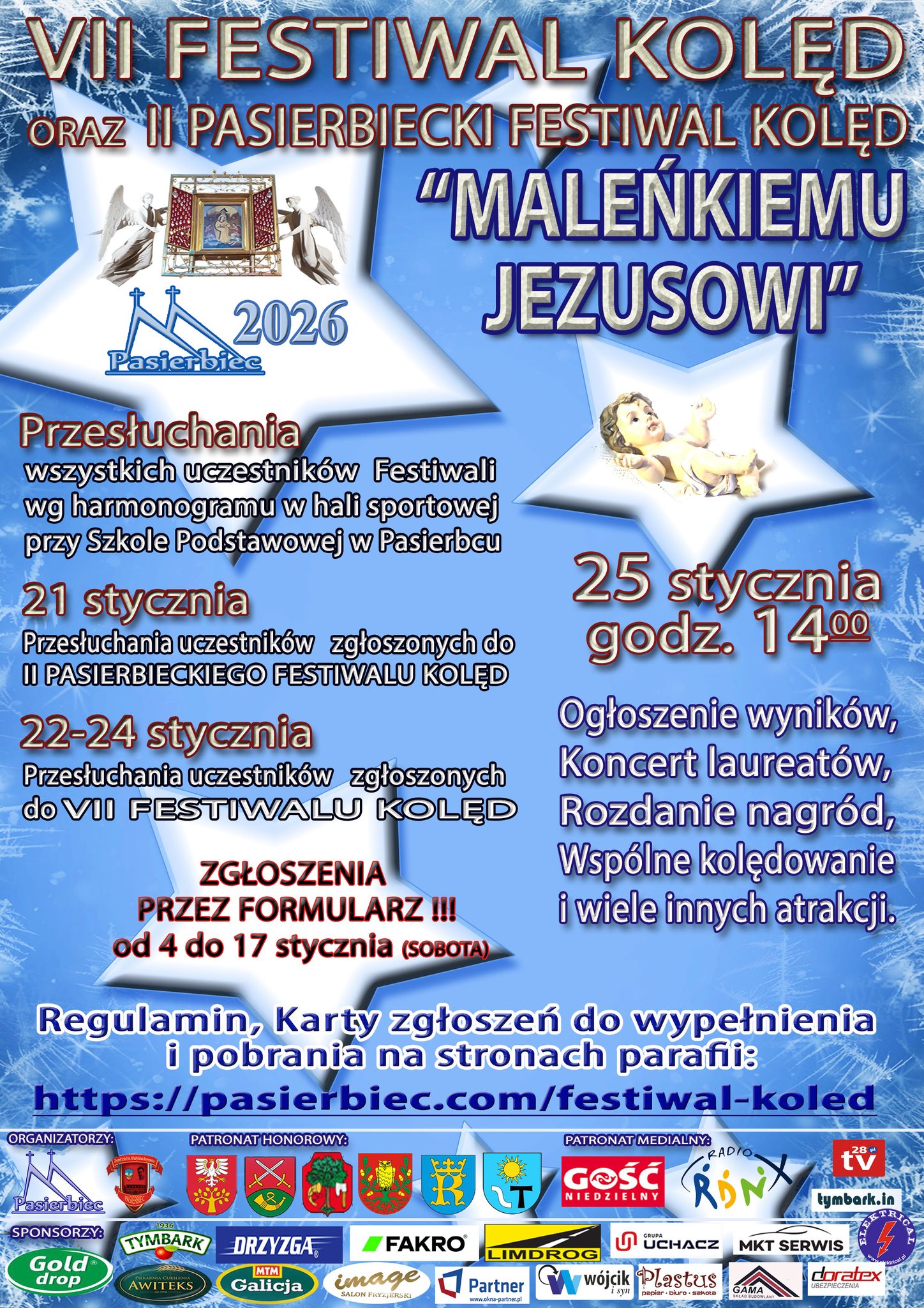 „Maleńkiemu Jezusowi” – zaproszenie do udziału w pasierbieckim festiwalu