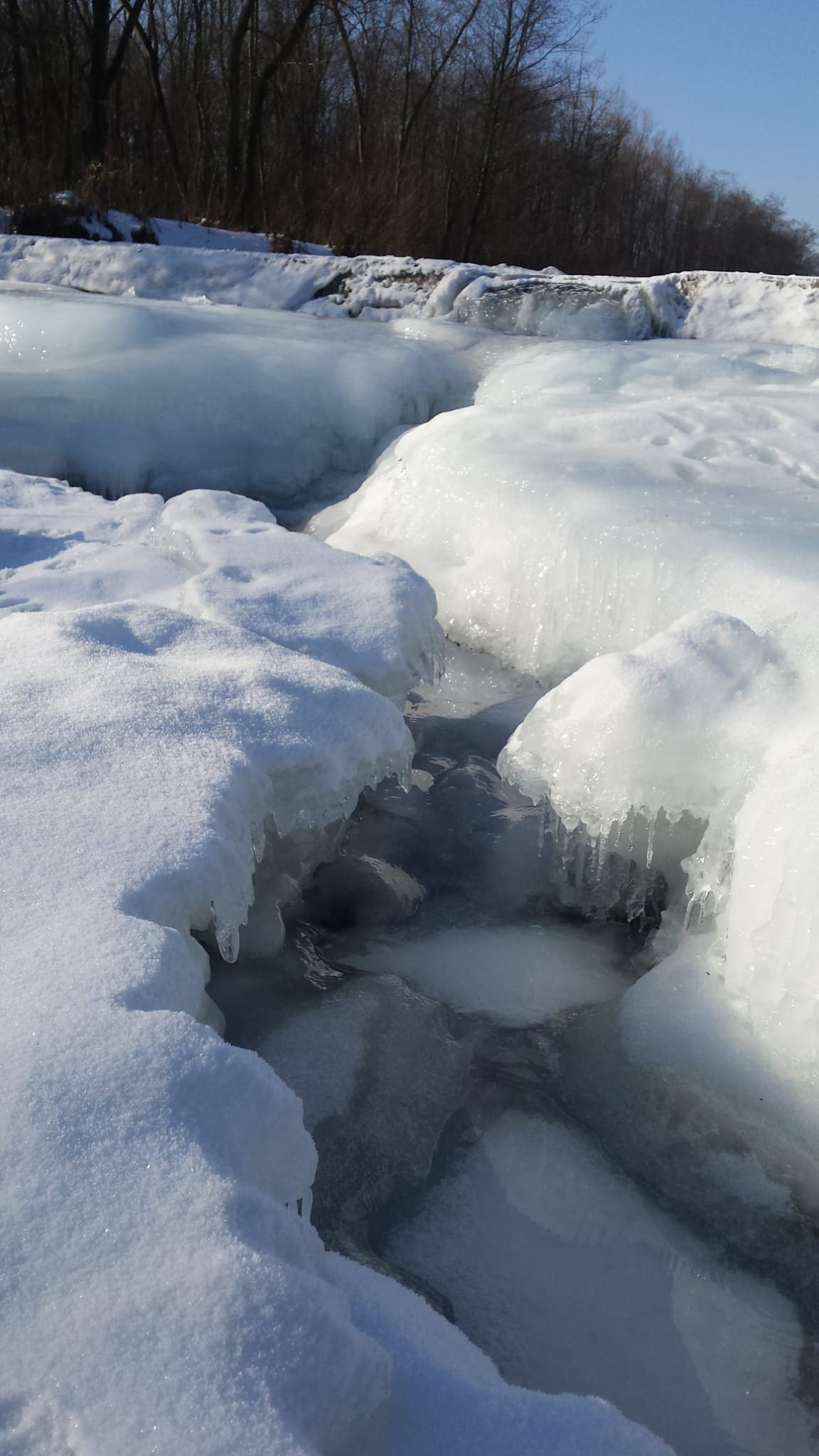 Tegoroczny styczeń w Tymbarku jest bardzo mroźny, ale w 2017 roku było jeszcze zimniej