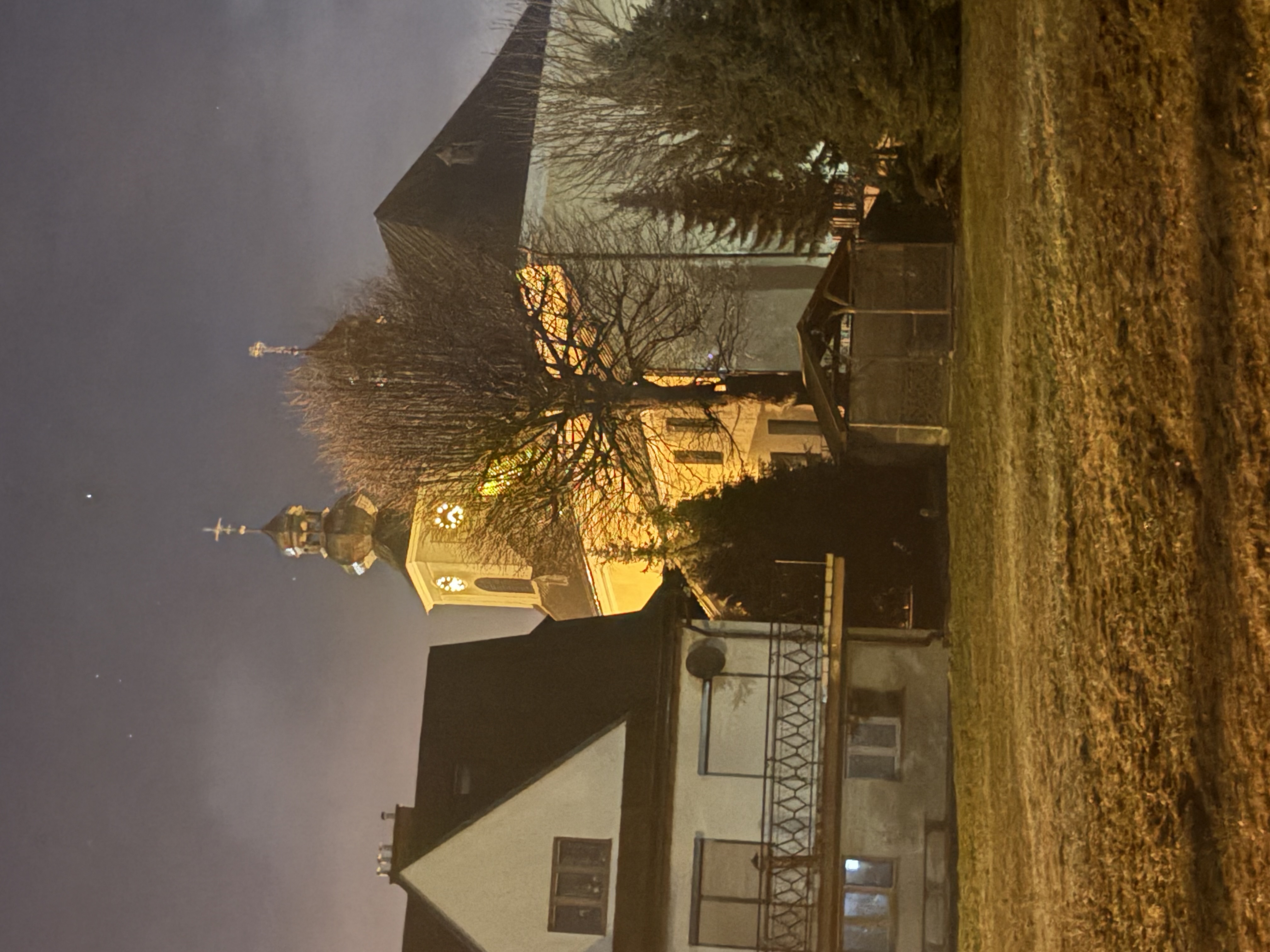 Nocny spacer po Tymbarku