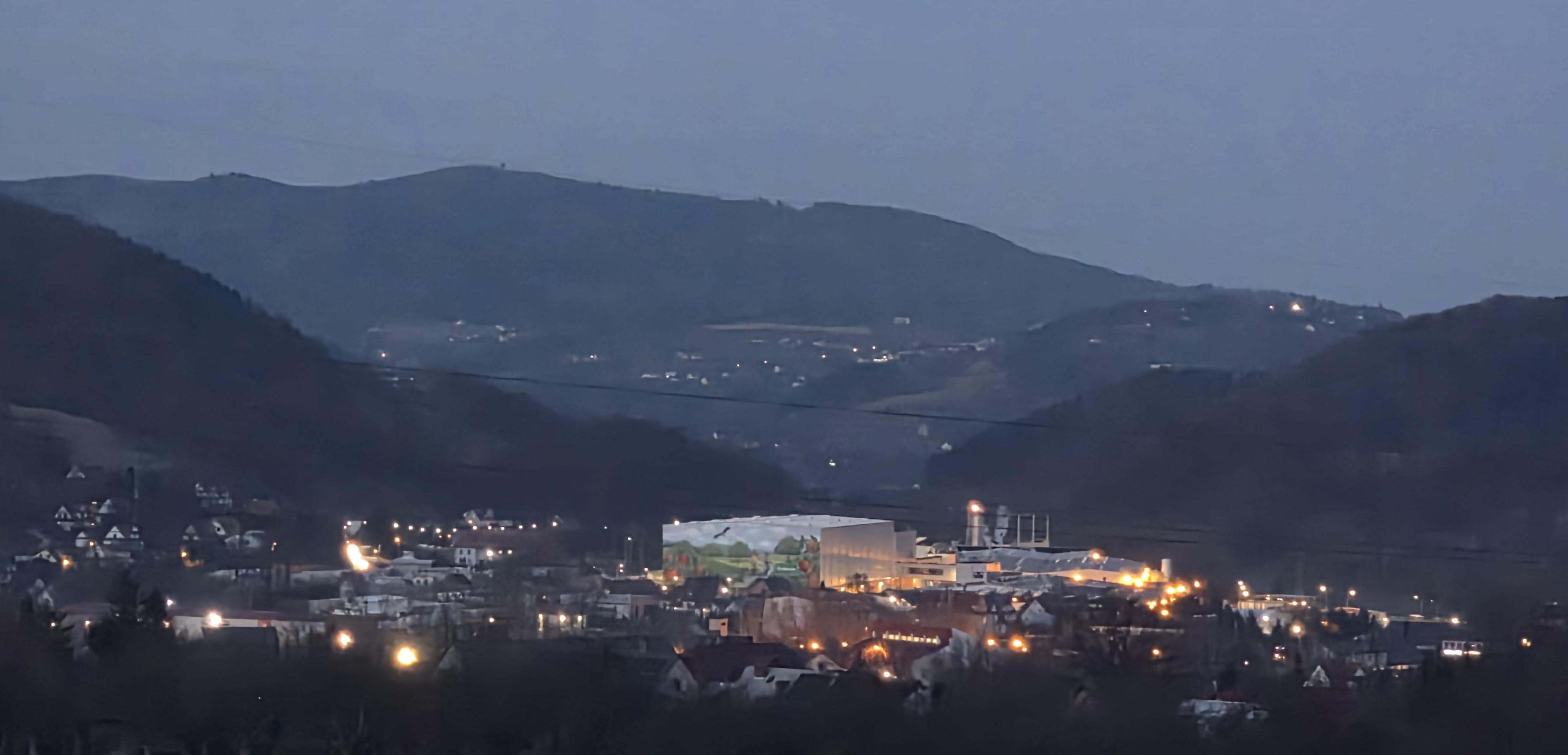 Tymbark wieczorną porą