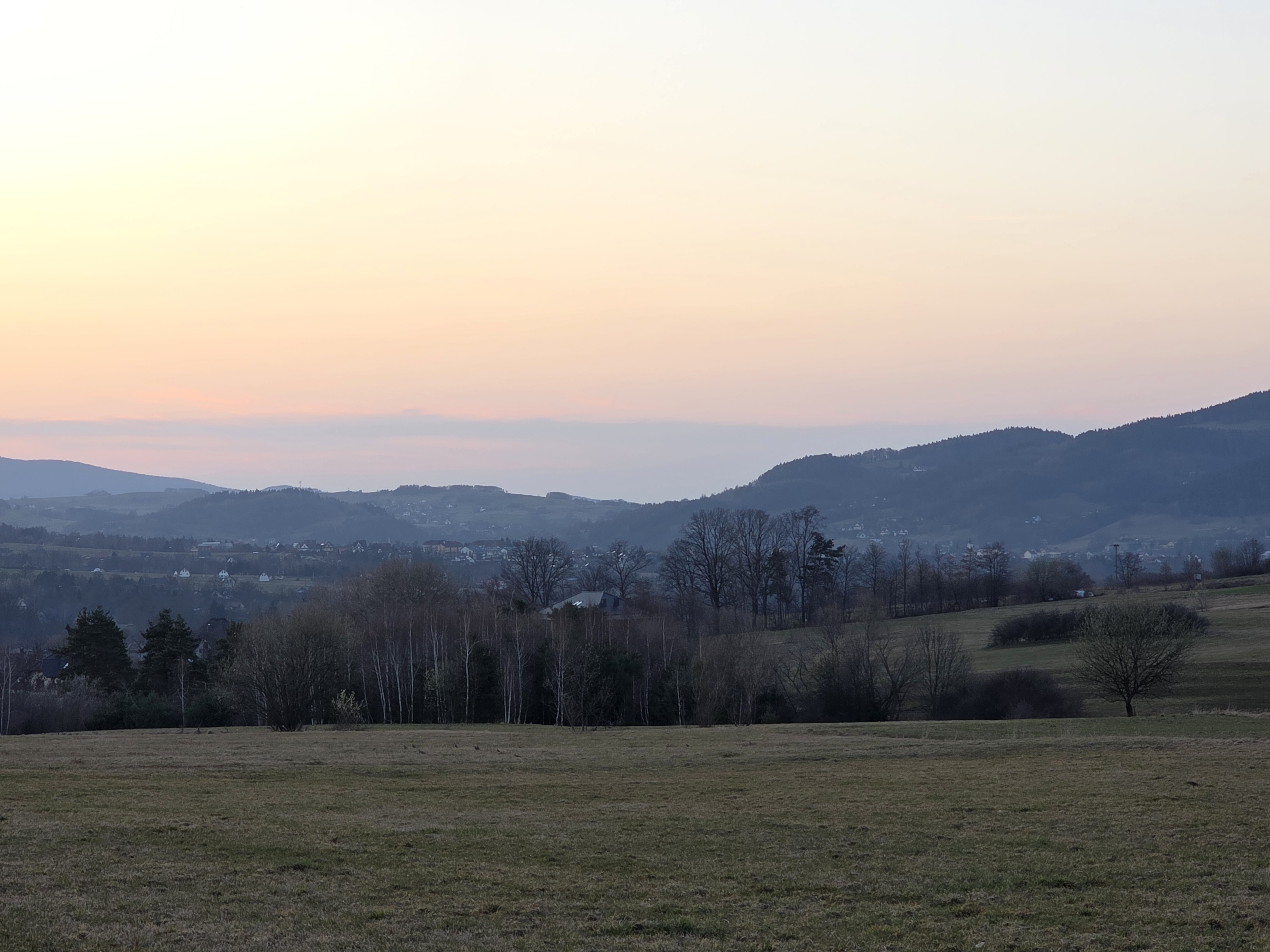 Tymbark od strony Słopnic