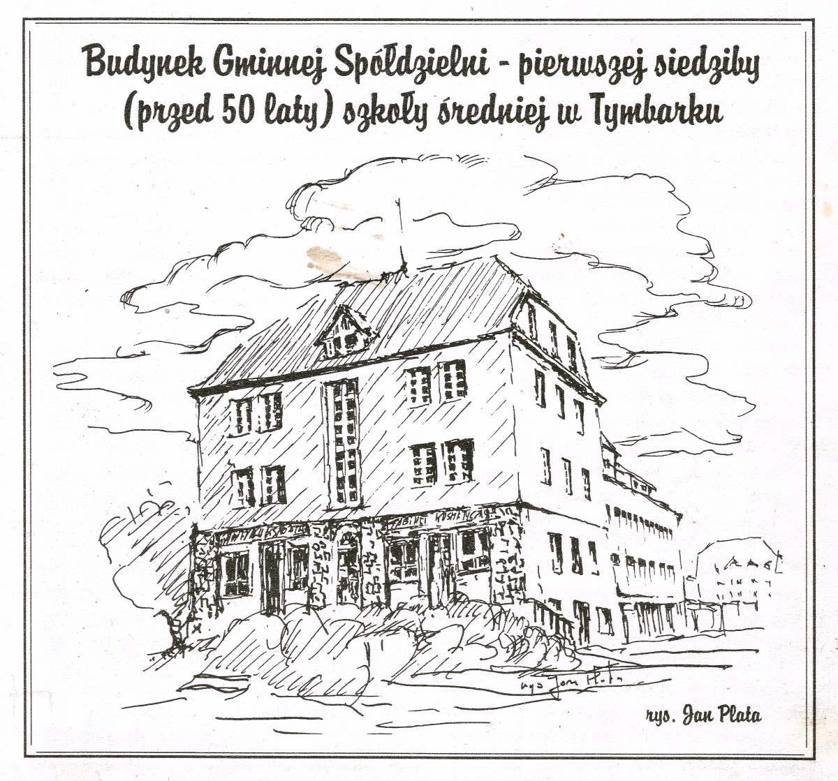 „Spółdzielność w Tymbarku” – z przedwojennej historii Tymbarku