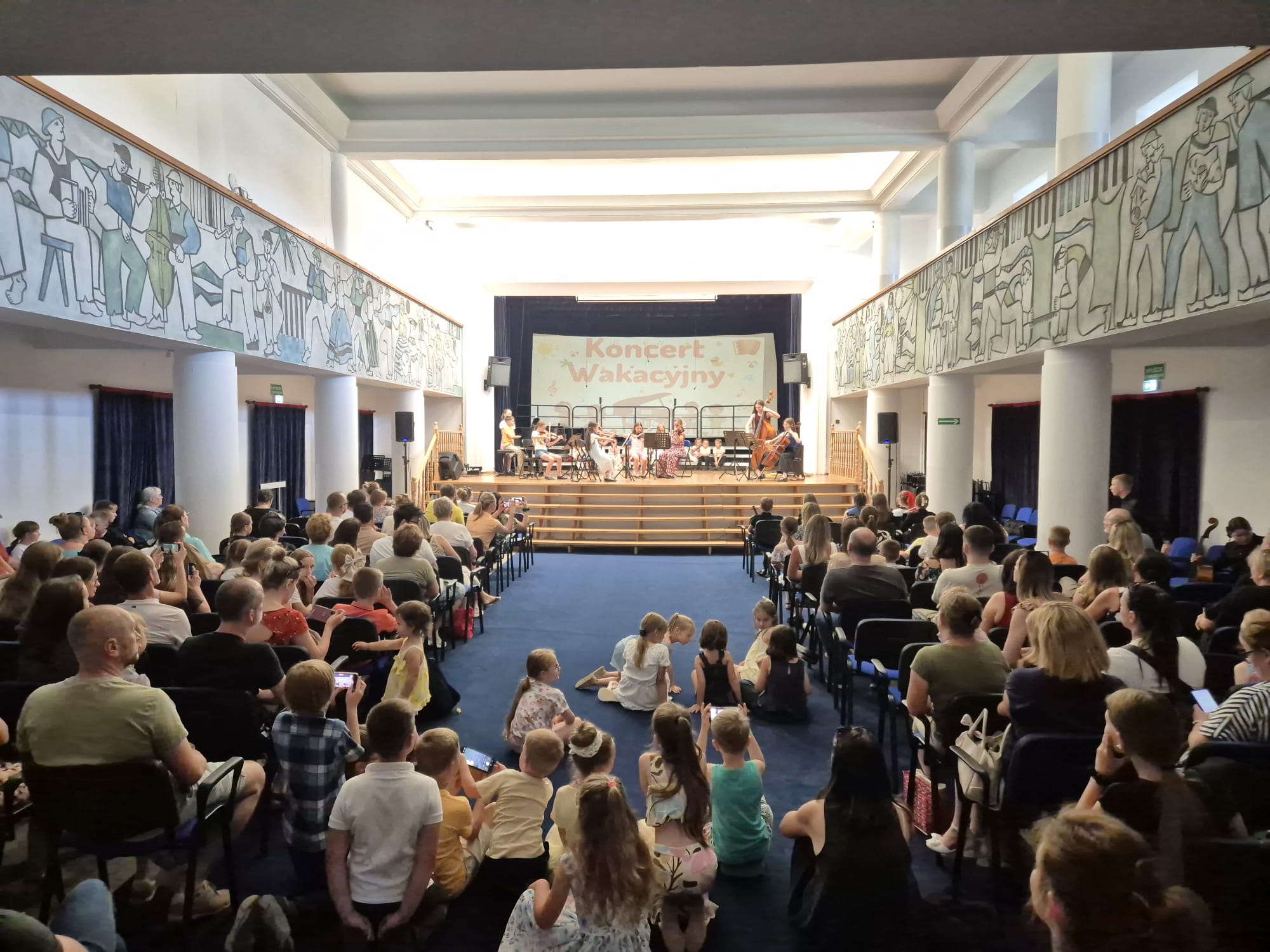Koncert Wakacyjny – muzyczne zakończenie roku szkolnego w Społecznej Publicznej Szkole Muzycznej w Tymbarku