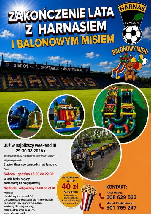 Zaproszenie na zakończenie lata!
