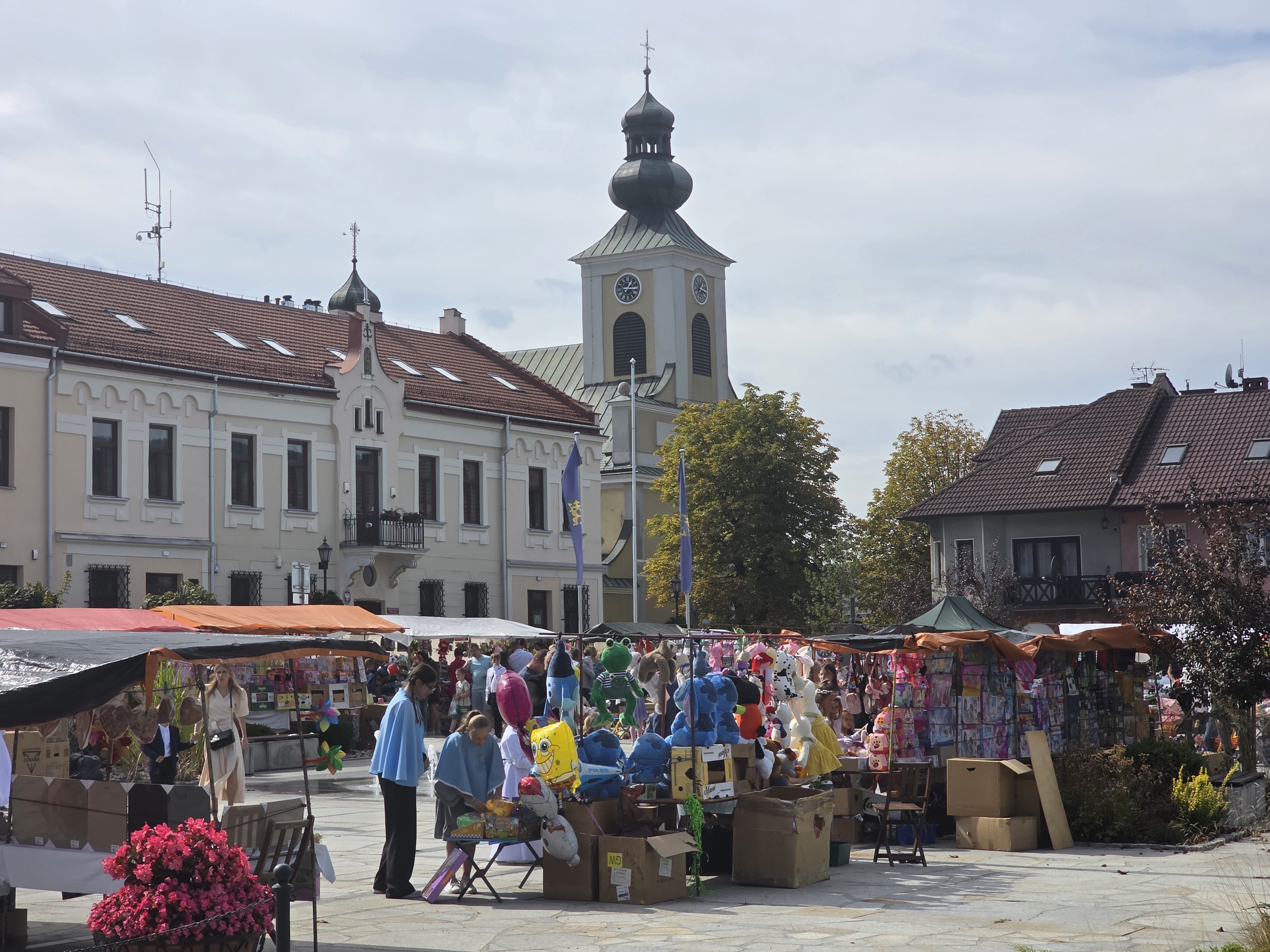 „Odpustowy” Rynek w Tymbarku