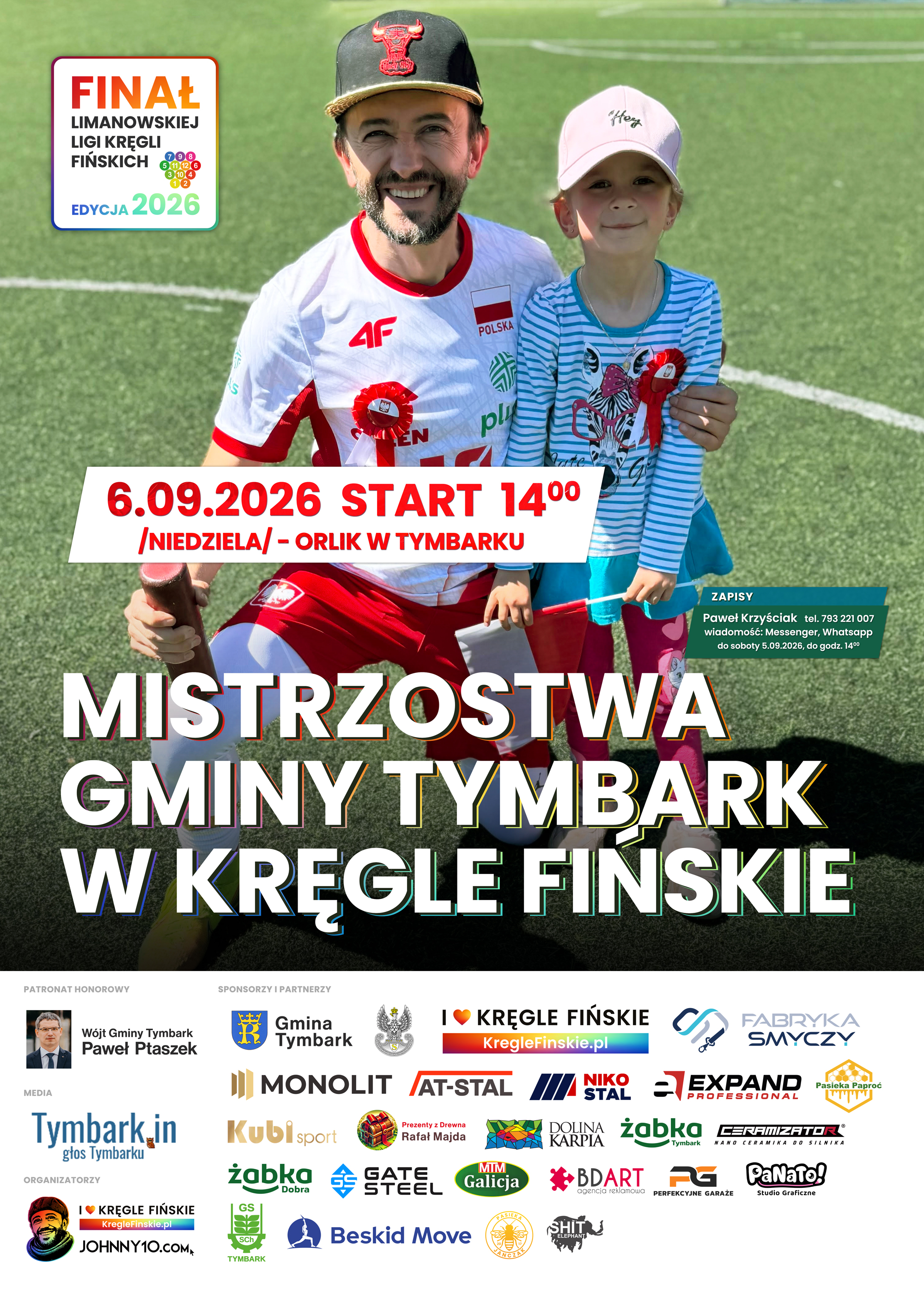 W niedzielę odbędą się Mistrzostwa Gminy Tymbark w Kręgle fińskie – zaproszenie do udziału