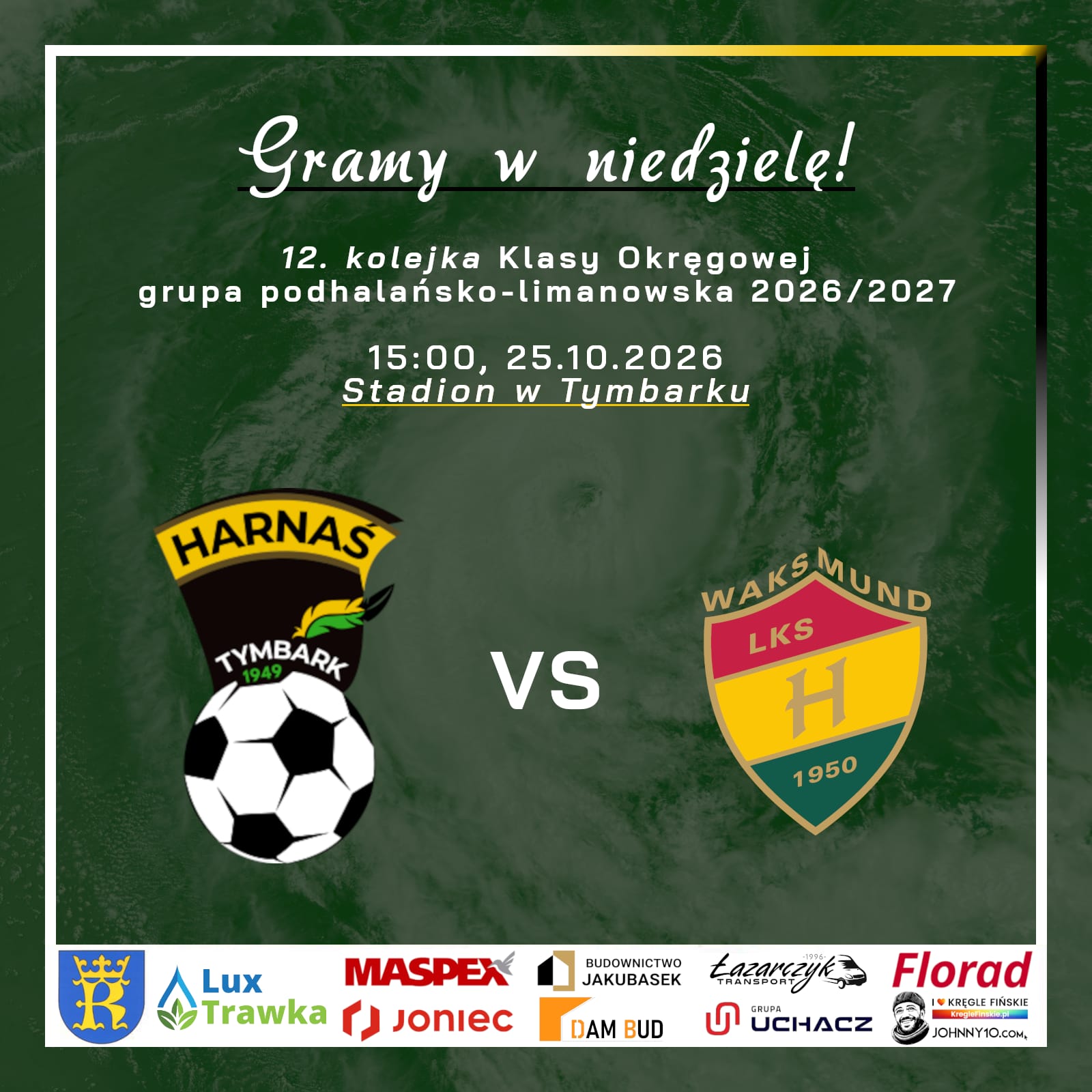W niedzielę Harnaś zmierzy się z Huraganem!
