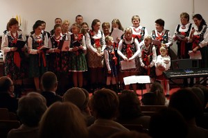 Koncert w Bibliotece; Chór z Podłopienia - 15.01.2017