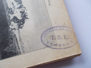 40) TYMBARK - SZKOLNA BIBLIOTEKA 1925                   