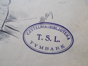 44) TYMBARK - SZKOLNA BIBLIOTEKA 1925           