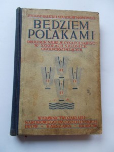 30-1) BEDZIEM POLAKAMI - JEZYK POLSKI 1931   
