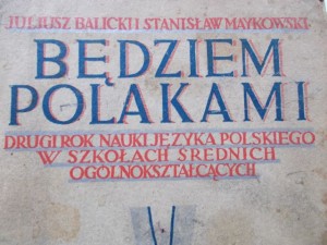 30-19) BEDZIEM POLAKAMI - JEZYK POLSKI 1931   