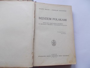 30-2) BEDZIEM POLAKAMI - JEZYK POLSKI 1931   